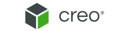 PTC Creo Logo: CAD/CAM/CAE